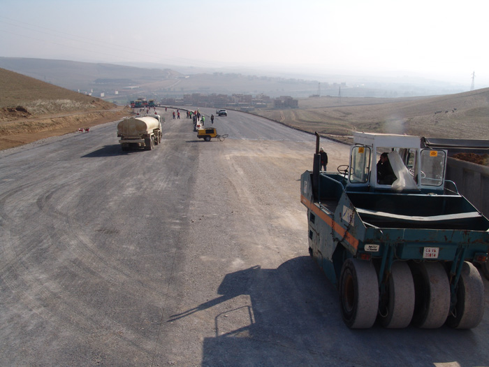 Travaux publics route